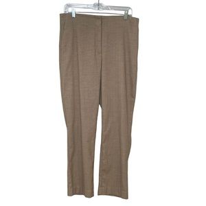 LOFT Sz 8 Tan High-Waist Pants